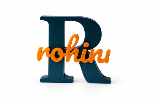 Custom 3D Printed Nameplate – Premium Personalized Design
